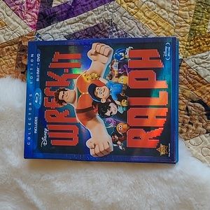 Disney Wreck It Ralph Blu Ray & DVD Collector's Edition